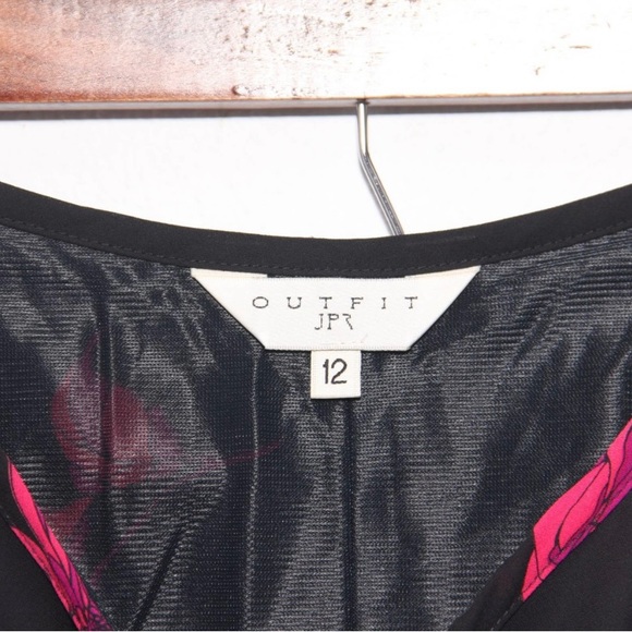 NEW Vintage Floral A-Line skirt Size 12 Outfit JPR - Picture 5 of 5